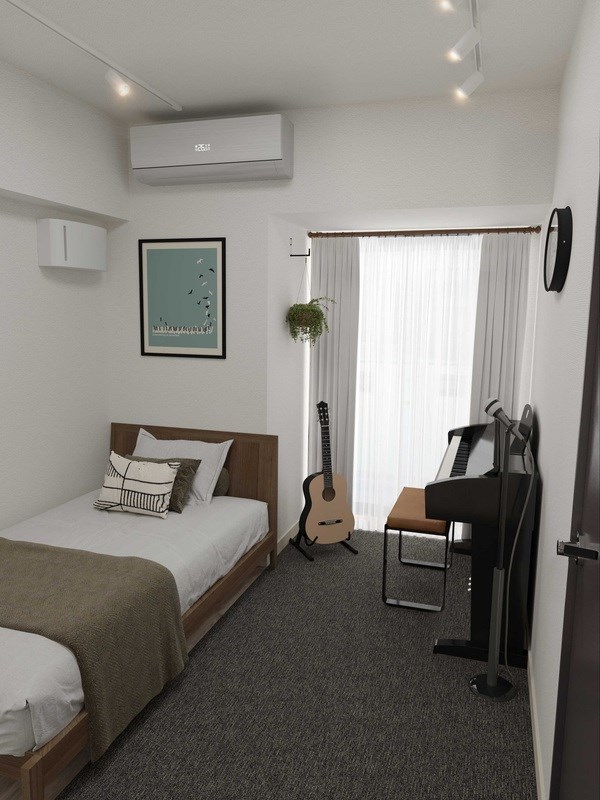 AZ Music上野　24時間演奏可　山手線上野駅 別部屋モデルルーム