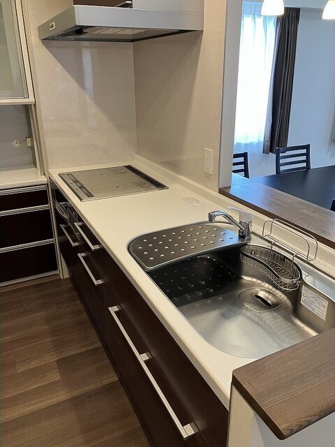 WHARF森下　別途soundproofroom(防音ルーム）にて24時間演奏可能 キッチン