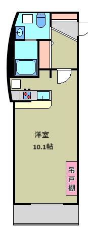 エフ・デビュー 8:00～22:00演奏可 間取り