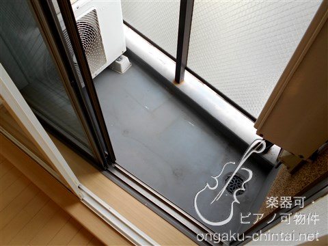 カンタービレ横浜 24時間演奏可　横浜線　大口駅 ベランダ