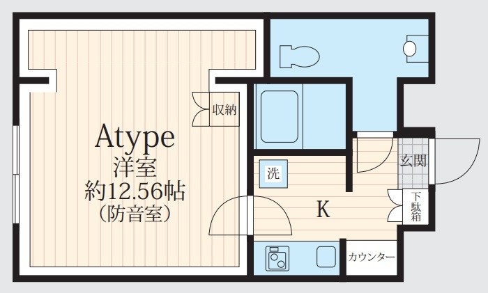 ArtizA新宿落合Sonorite 間取り