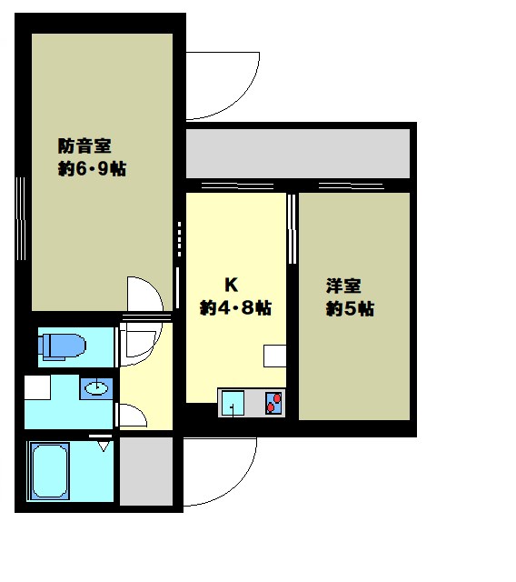 ラシクラス練馬プルミエ　２４時間演奏可　大江戸線・西武池袋線 間取り