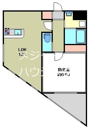 ヴェルラトゥール 6:00～24:00演奏可 昭和音楽大学 間取り