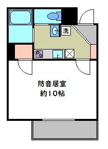 ヴェルクレール  6:00～24:00演奏可　昭和音楽大学 間取り