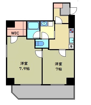 グラングスト文京　8:00～23:00演奏可 間取り