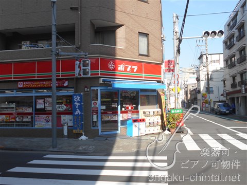 ヴェージュ三ノ輪 8:00～23:00演奏可　東京藝術大学　上野学園大学 ﾎﾟﾌﾟﾗ 三ﾉ輪1丁目店