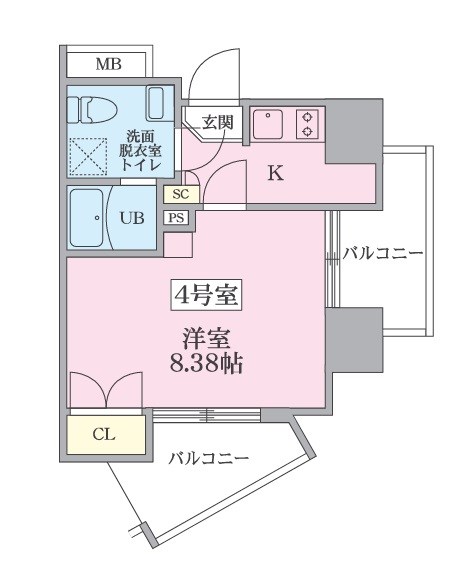 V-music蒲田　京急蒲田駅3分　24時間演奏可 間取り