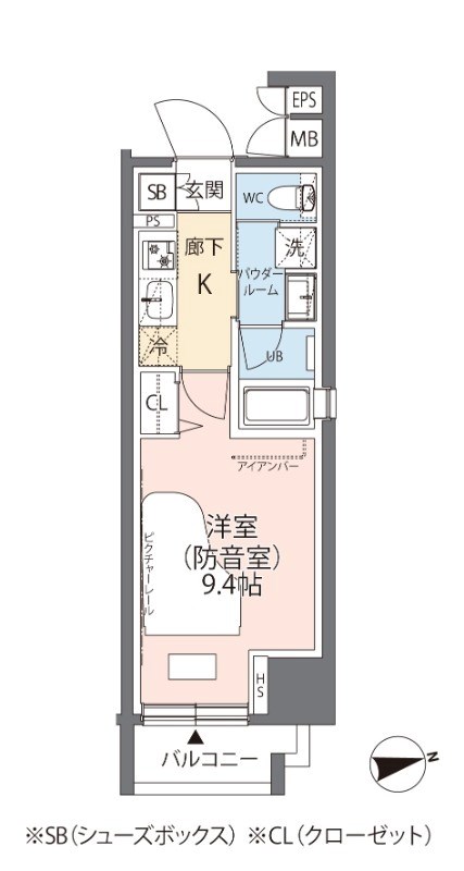 ミュージション板橋駅前　24時間演奏可　グランドピアノC7程度まで可 間取り