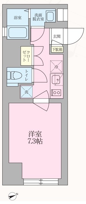 V-music中野　中央線 中野駅 24時間演奏可 間取り