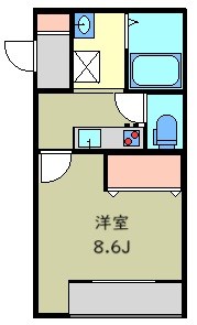 LA・VIEILLE　７時～２３時まで演奏可 間取り