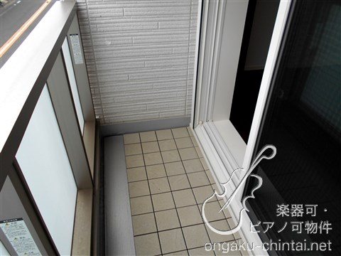 LA・VIEILLE　７時～２３時まで演奏可 ベランダ