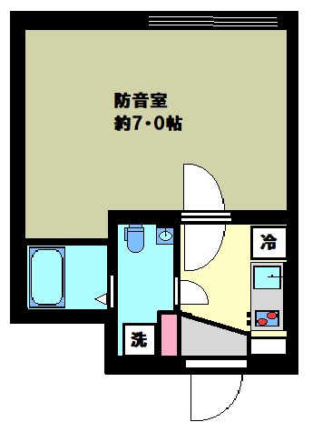 ラシクラス練馬プルミエ　２４時間演奏可　大江戸線・西武池袋線 間取り