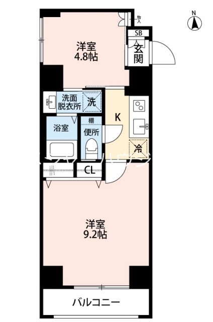 ミュージション早稲田 24時間演奏可　早稲田駅 間取り