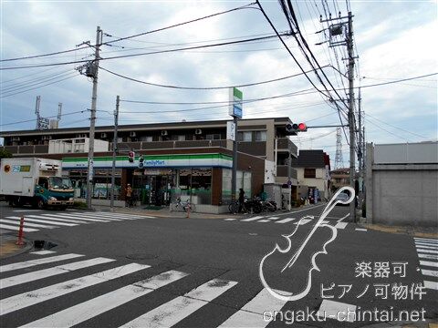 仙川アヴェニュー　07:00～24:00演奏可  桐朋学園大学 ﾌｧﾐﾘｰﾏｰﾄ 調布仙川町1丁目店