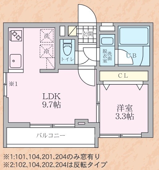 MONTE MAMINETTE（モンテマミネット）10：00～22：00演奏可　1月20日から正式募集 間取り