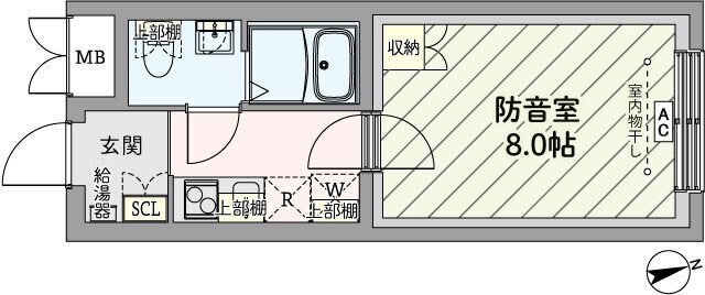 CASAラシクラス練馬春日町 間取り