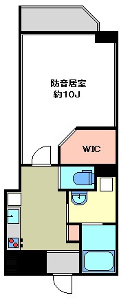 ルプログレ大塚　8：00～23：00演奏可　グランドピアノ・声楽（女性）・弦楽器、木管楽器、DTM、電子楽器 間取り