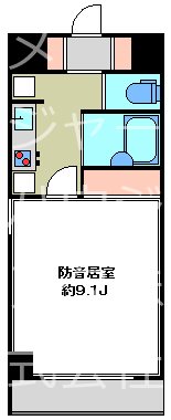 ミュージション野方 24時間演奏可 間取り