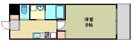 キョウワフラッツ王子　8:00～23:00演奏可　東京藝術大学　上野学園大学  　　　　　 間取り