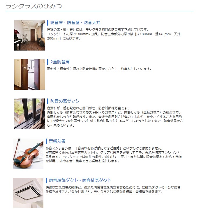 ラシクラスカリビアンⅣ 24時間演奏可 その他