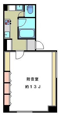 アレシア旭丘　24時間演奏可 間取り