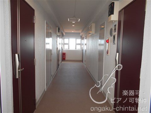 ハーモニープラザ 8:00～23:00演奏可　埼京線　戸田　埼玉　楽器可 廊下