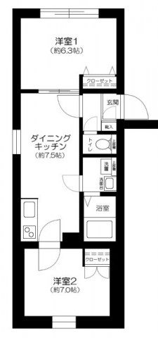 ルヴェデュソレイユ 間取り