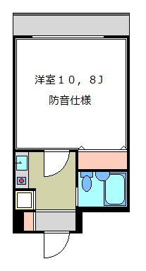 モーツァルトパーク戸田公園 24時間演奏可　　防音室 間取り