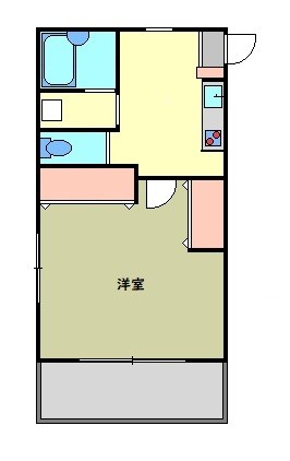 ハイツアトール 9:00～23:00演奏可　武蔵野音楽大学　日本大学芸術学部 間取り