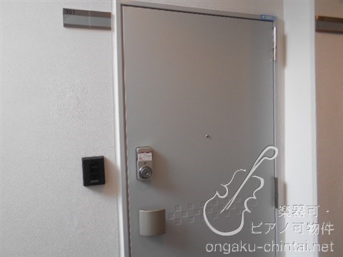 ABODE東浅草 9:00～22:00演奏可 玄関