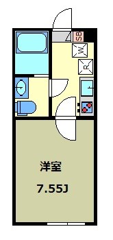 ラシクラス鷺ノ宮　24時間演奏可 間取り