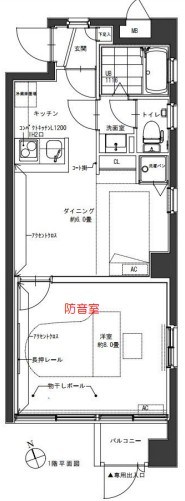 アン南常盤台 間取り