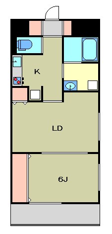 森マンション 8:00～22:30演奏可 間取り