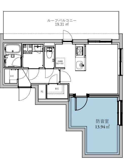 アスティーレスタジオ三軒茶屋 間取り
