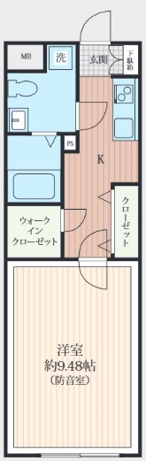 ラシクラス新宿中井 間取り