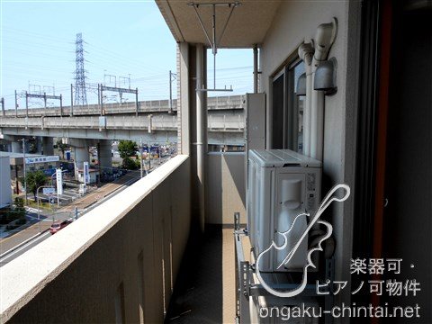 ラ　パルテンザ　08:00～23:00 演奏可　東京藝術大学　上野学園大学 ベランダ