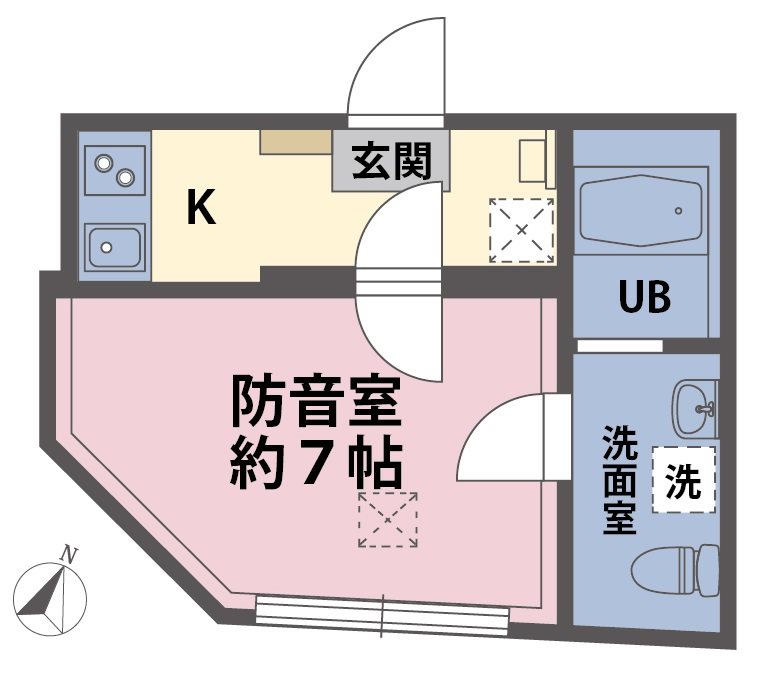 ラシクラス板橋　24時間演奏可  東京音楽大学　東京芸術大学 間取り