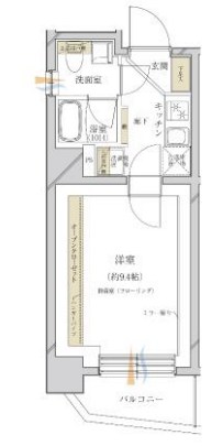 サウンドプルーフプロ北新宿 間取り