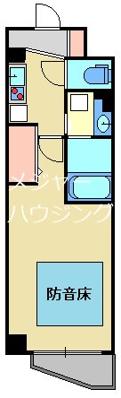リヴシティ成増ミュジオ　8:00～23：00迄演奏可 間取り