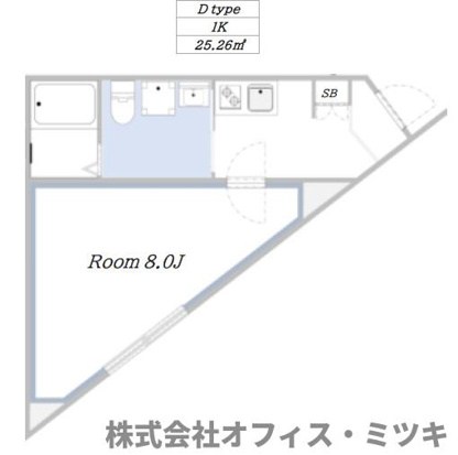 プロス千歳烏山らしくらす　　２４時間防音マンション 間取り