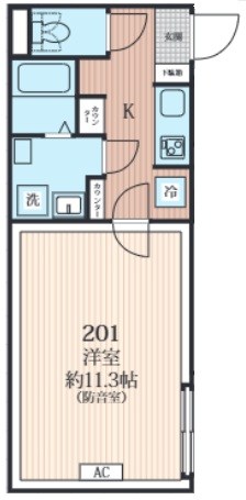 ラシクラス西落合 間取り