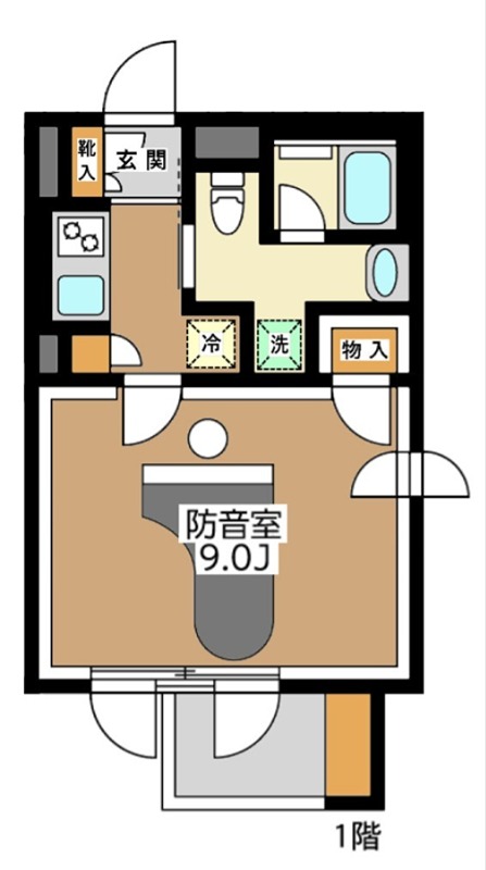 Sonorite池之端 間取り