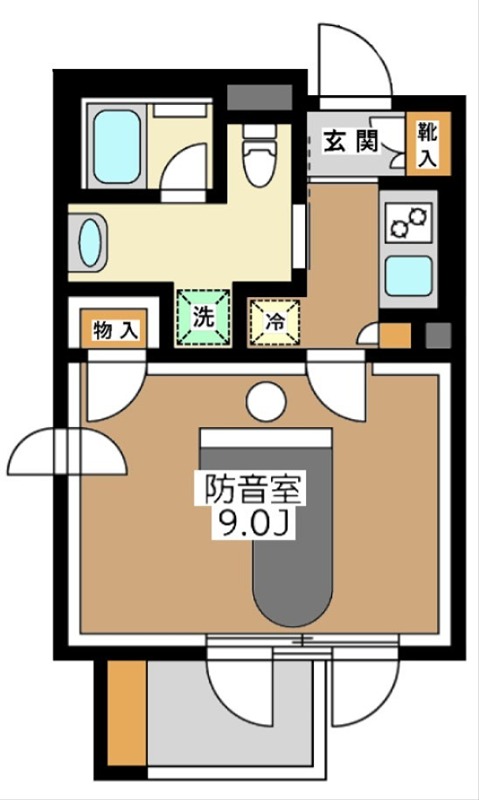 Sonorite池之端 間取り
