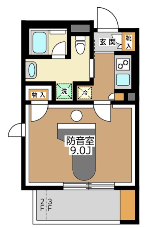 Sonorite池之端 間取り