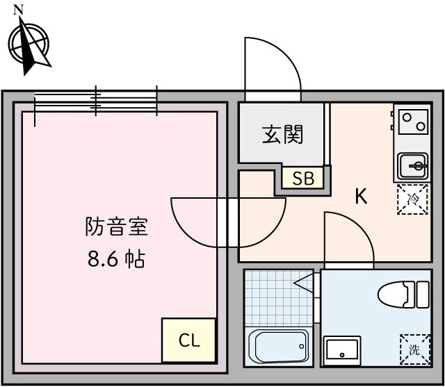 ラシクラス豊玉北 間取り