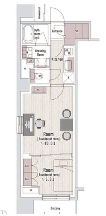 TRACK渋谷本町 間取り
