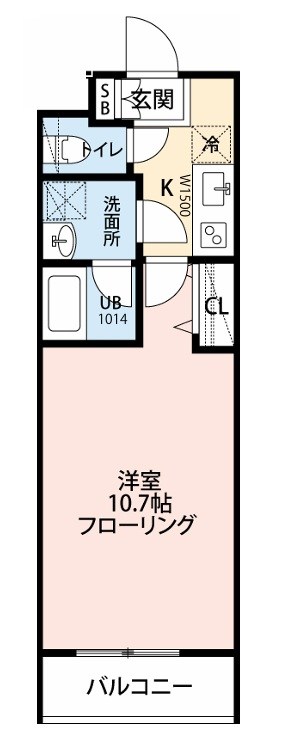 クレール志村 間取り