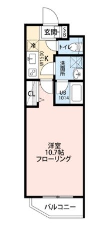 クレール志村 間取り