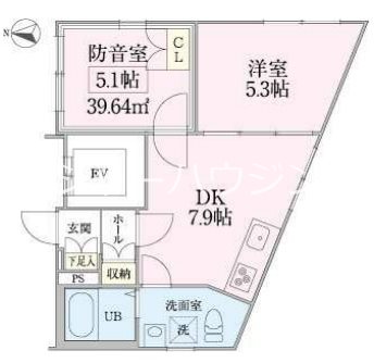 ラシクラス新江古田　24時間演奏可　大江戸線新江古田駅徒歩2分 間取り