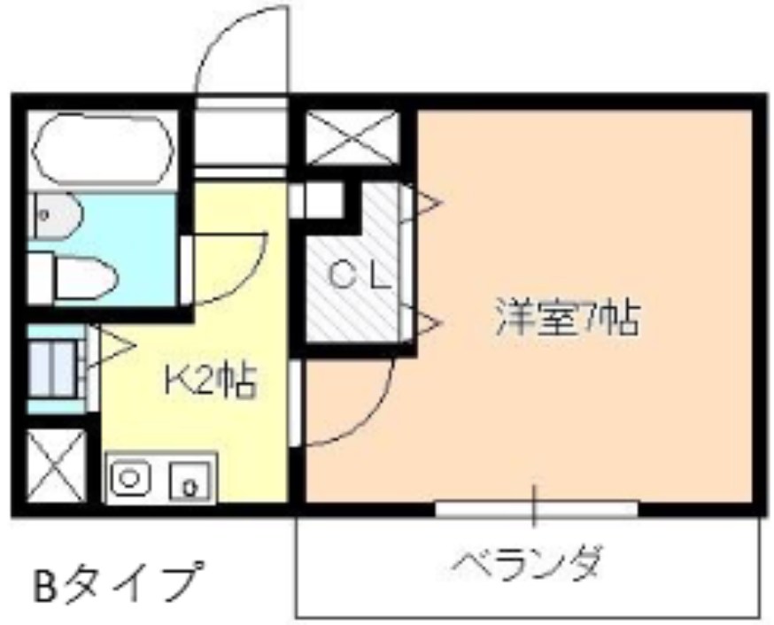 ソナーレ所沢 8:00～23:00演奏可　武蔵野音大　日大芸術学部　駅徒歩２分 間取り
